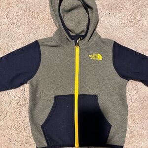 North face fleece zip up 18-24 months